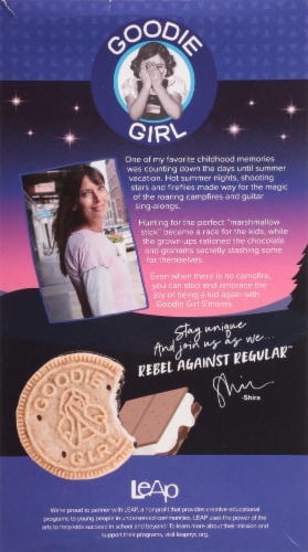 Goodie Girl Gluten Free S'mores Sandwich Cookies Perspective: back