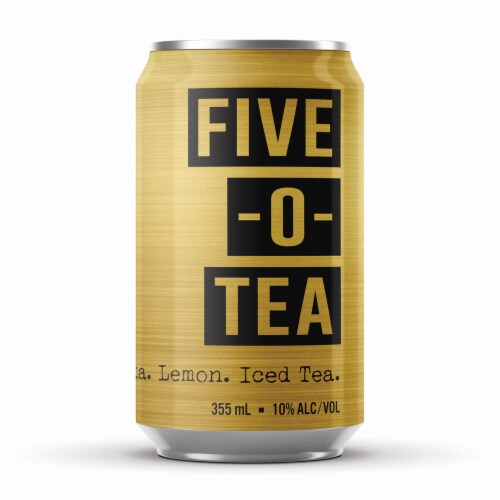 503 Distilling Hard Lemon Iced Five-O-Tea Cocktails Perspective: back