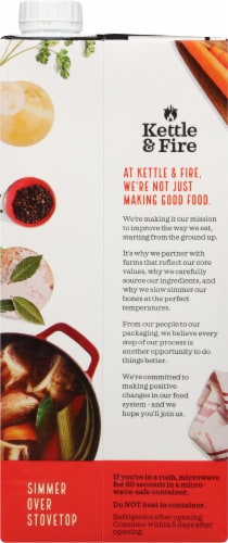 Kettle & Fire Classic Beef Bone Broth Perspective: back