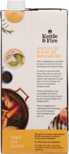 Kettle & Fire Classic Chicken Bone Broth Perspective: back