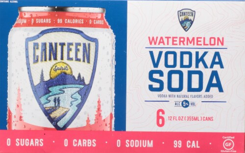 Canteen Spirits Watermelon Vodka Soda Perspective: back