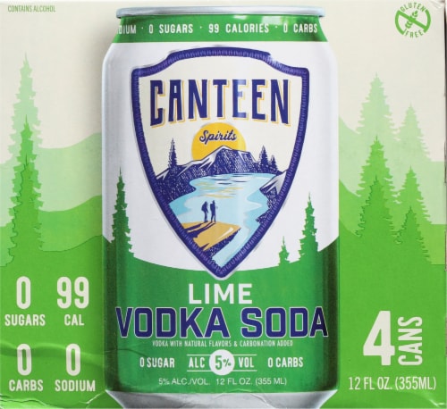 Canteen Spirits Lime Vodka Soda Perspective: back