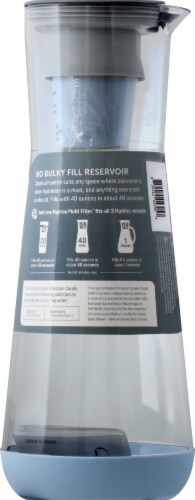 Hydros® Blue Carafe Perspective: back