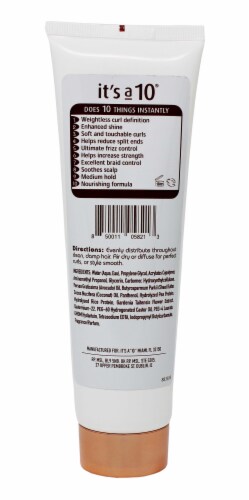 It's a 10 Coily Miracle Gelled Oil Perspective: back