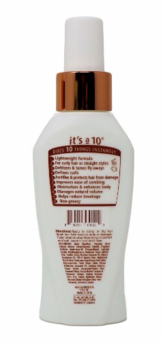 It's a 10 Coily Miracle Leave-In 4 oz Perspective: back