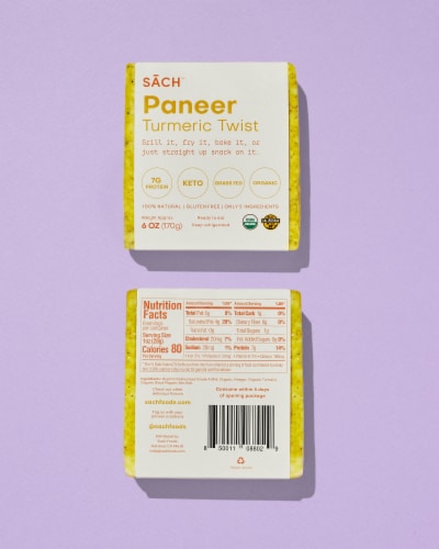 Sach™ Tumeric Twist Paneer Perspective: back