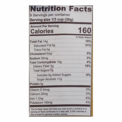Kiss My Keto Peanut Butter & Chocolate Chip Keto Granola Perspective: back