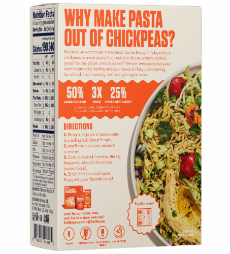 Banaza® Orzo Pasta Perspective: back