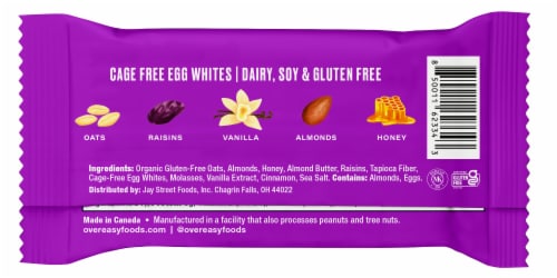 Over Easy™ Oatmeal Raisin Soft & Chewy Oat Bar Perspective: back