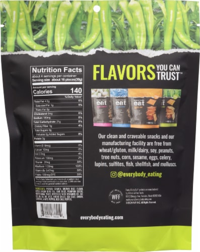 Every Body Eat® Fiery Chile Lime™ Thins Perspective: back