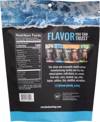 Every Body Eat® Sea Salt Chia™ Thins Perspective: back