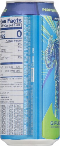 G FUEL Zero Sugar Sour Chug Rug Energy Drink Perspective: back