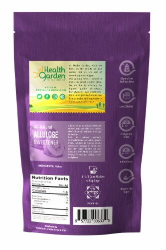 Health Garden Allulose 14 oz. Pack of 2 Perspective: back