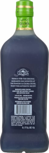 Rancho La Gloria Blueberry Ready To Drink Margarita Mix Perspective: back