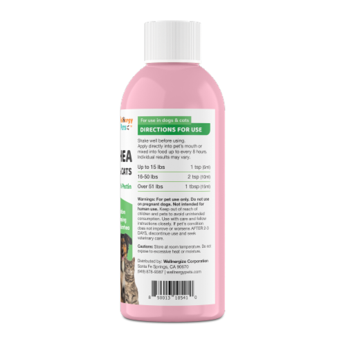 Anti-Diarrhea for Dogs and Cats(4 oz) (Syringe included) Perspective: back