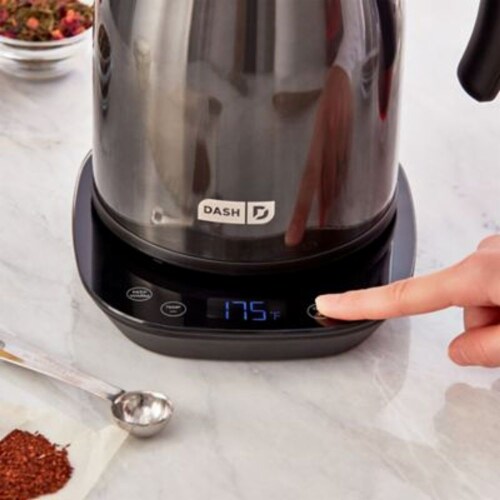 Dash® Insulated Electric Kettle with Temperature Control Black, 1.7 L