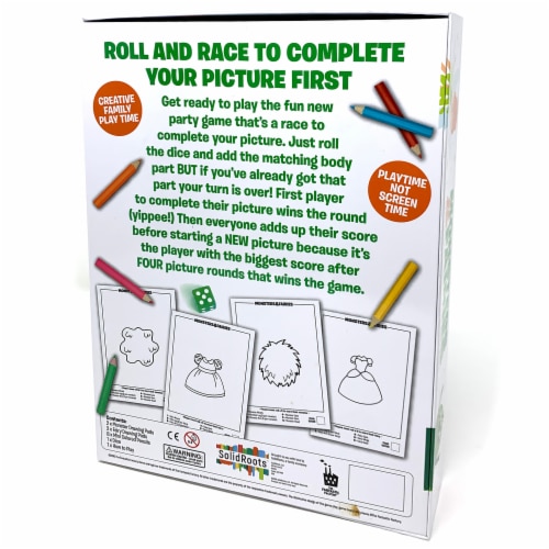 SolidRoots Roll and Write Games Monsters & Fairies Game Perspective: back