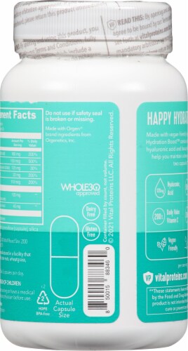 Vital Proteins Skin Hydration Boost Capsules Perspective: back