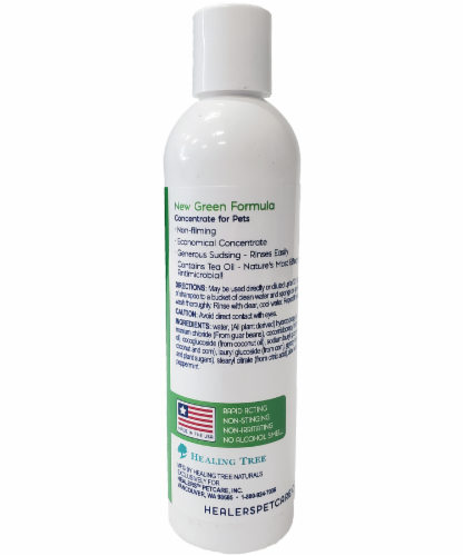 Healers Tea Tree Oil Conditioning Shampoo for Pets Perspective: back