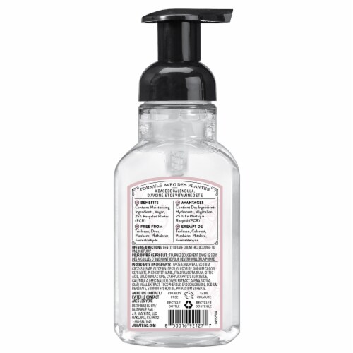 J.R. Watkins Foaming Hand Soap - Rosewater Perspective: back