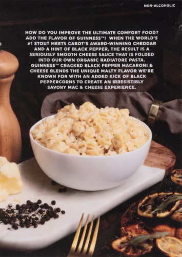 Guinness™ Cabot Cracked Black Pepper Macaroni & Cheese Perspective: back