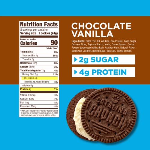 Catalina Crunch® Chocolate Vanilla Low Sugar Cookies