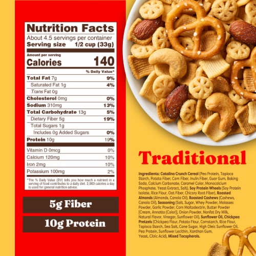 Catalina Crunch™ Traditional Snack Mix  Perspective: back
