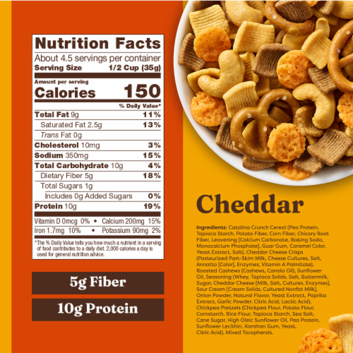 Catalina Crunch™ Cheddar Snack Mix Perspective: back
