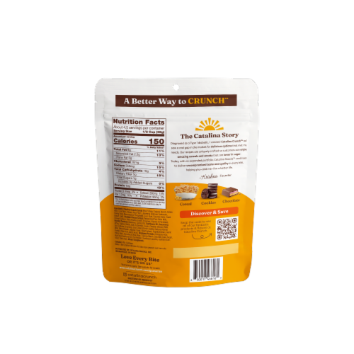 Catalina Crunch™ Cheddar Snack Mix Perspective: back