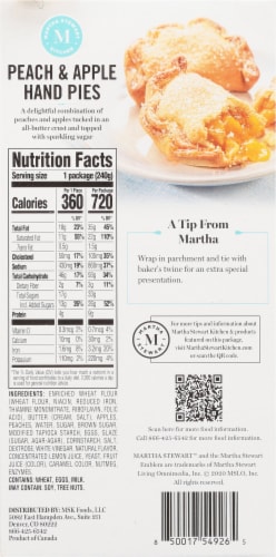 Martha Stewart Kitchen Peach & Apple Hand Pies Perspective: back