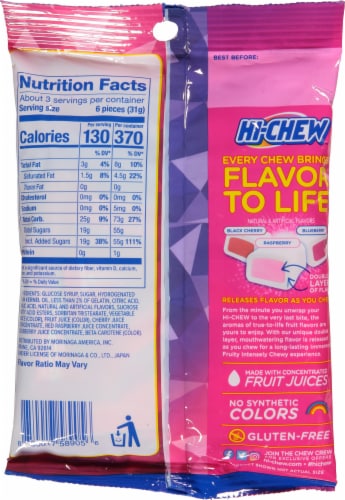 Hi-Chew™ Berry Mix Candy Perspective: back