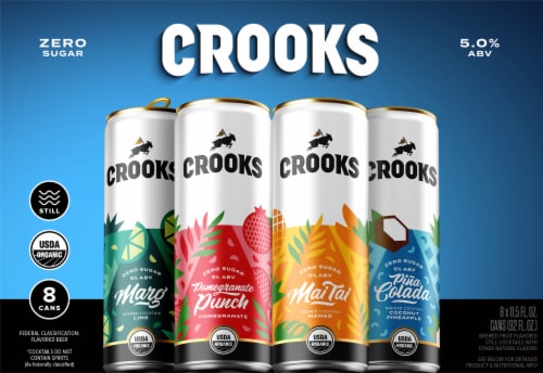 Crooks Still Canned Cocktails Variety Pack Perspective: back
