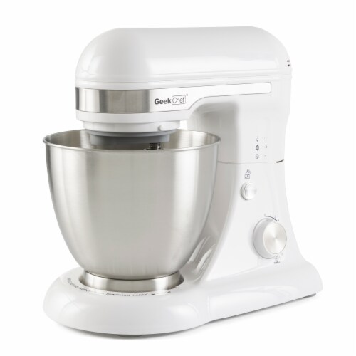 Geek Chef Stainless Steel Stand Mixer Perspective: back
