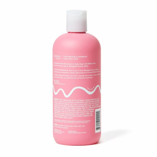 Function of Beauty Custom Curly Hair Shampoo Base with Chia Extract Perspective: back