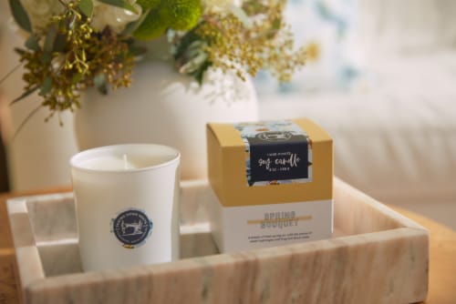 SDS for HD Designs Spring Bouquet Candle Perspective: back