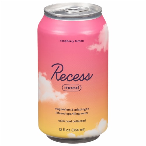 Recess Water Sparkling Raspberry Lemon Perspective: back
