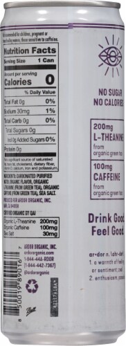 Ardor Energy™ Vanilla Blackberry Sparkling Water Energy Drink Perspective: back