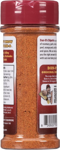 Dan-O's® Chipotle Seasoning Perspective: back