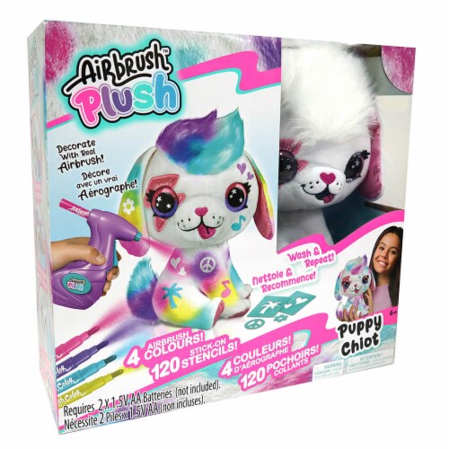 airbrush plush puppy