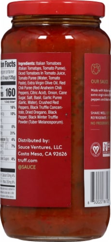 Truff Black Truffle Arrabiata Pasta Sauce Perspective: back