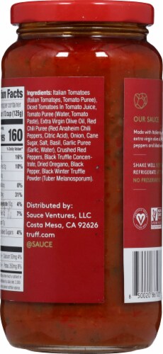 Truff Black Truffle Arrabiata Pasta Sauce Perspective: back