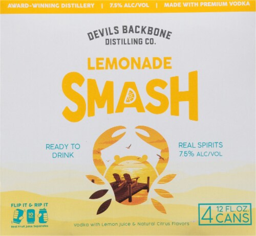 Devils Backbone Distilling Co. Lemonade Smash Perspective: back