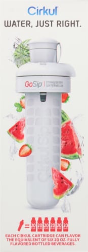 Cirkul® GoSip® Strawberry Watermelon Flavor Cartridge Perspective: back