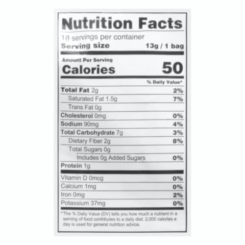 Lesser Evil - Popcorn Halloween Himalayan Pink Salt - .46oz, 18 Per Pack (5 Packs Total) Perspective: back