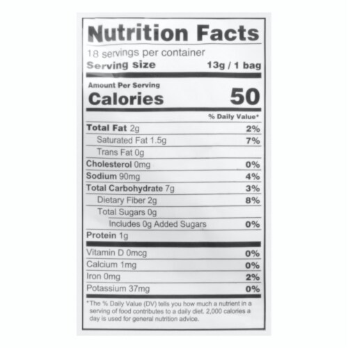 Lesser Evil - Popcorn Halloween Himalayan Pink Salt - .46oz, 18 Per Pack (5 Packs Total) Perspective: back