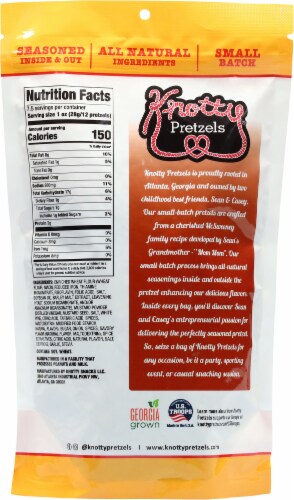 Knotty® Pretzels Honey Mustard Pretzels Perspective: back
