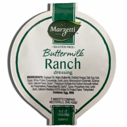 Buttermilk Ranch Dressing Cups Curated by Tribeca Curations | 1 Ounce | 20 Count Value Pack Perspective: back