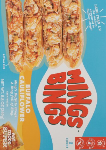 Mings Bings® Buffalo Cauliflower Rings Perspective: back