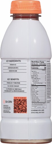 Barcode Watermelon Fitness Water Bottle Perspective: back