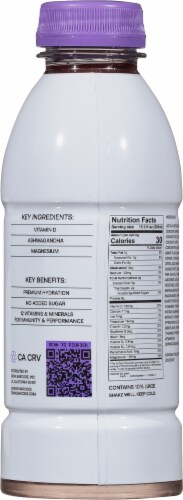 Barcode Concord Grape Fitness Water Bottle Perspective: back